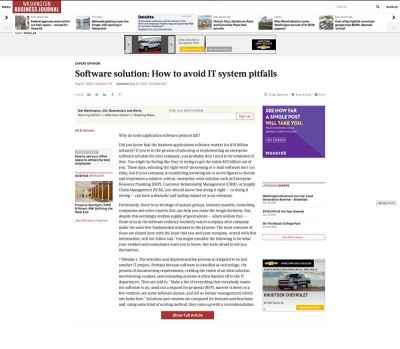 Software Solution: How to Avoid IT System Pitfalls